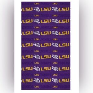LSU Tigers Pegasus 40" x 72"  Beach Towel NWT